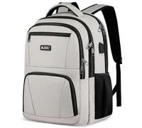 Sac à dos pour ordinateur portable pour hommes, sac d'école léger avec port de charge USB pour le voyage, sac à dos antivol et résistant à l'eau pour ordinateur portable, cadeau pour femmes et hommes