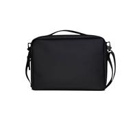 Sac à dos pour ordinateur portable RAINS, idéal pour le travail et l'université, compatible avec les modèles de 13 à 16 pouces (noir 14-15 pouces