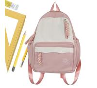 Sac à dos pour ordinateur portable - Sac à dos pour adolescent - Sac d'école léger pour étudiants, travail, école, activités de plein air, randonnée, trajet, voyage d'affaires, Rose, Siehe