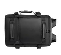 Sac à dos pour ordinateur portable - Sac d'affaires imperméable de 15,6" pour homme, grande capacité, sac à dos de travail et de voyage de style coréen avec bandoulière pour tablette, fichiers