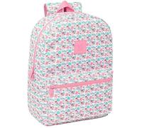 Safta Moos Flores 19l 32x43x14 Cm 612418754 Backpack Rose Enfants