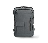 Sac à dos pour PC Portable 10-16 10 Compartiments Léger et Compact Gris