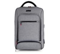 Sac à dos pour PC Portable - URBAN FACTORY - MCE15UF - 15,6'' - Port USB - Gris chiné