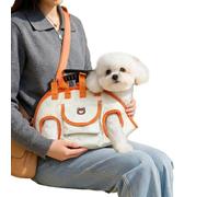 Sac à dos pour petits chiens | Sac de transport pour chiots et accessoires de voyage - Épaule pour animaux de compagnie, pour visites chez le vétérinaire, promenades, excursions, courses, cyclisme