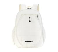 Sac à dos pour raquette de tennis - Support de raquette multi-poches durable, sac de tennis résistant à l'eau | Housse de raquette spacieuse pour adultes et , bandoulière réglable - Organiseur