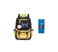 Sac à Dos pour stitch avec 12 stylos de couleur 46x29x16 cm #07