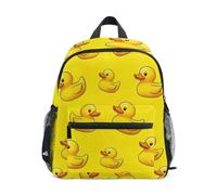 Sac à dos pour tout-petits filles garçons, sac à dos mignon canard jaune pour petit enfant, Canard jaune mignon, Small, Sacs à dos cool imprimé football