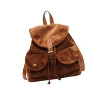 Sac à dos pratique en cuir de grande capacité, sac d'école, sac à dos décontracté adapté pour les voyages de courte durée, le bureau et les activités quotidiennes, sac à dos en cuir vintage, BN