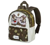 Sac à dos préscolaire - Disney - Tic et Tac Nuts - Brun - Compartiment - Poche avant - Dos rembourré