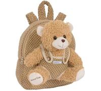 Sac à dos préscolaire - SAFTA - Modèle ours - Confortable - Facile à nettoyer - Beige