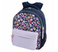 Sac à dos - Primaire - Kawaï - Bleu/Rose - 1 compartiment - 32x41x15cm - Oberthur
