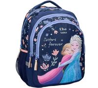 Sac À Dos Primaire La Reine Des Neiges 44 Cm 2 Compartiments Multicolore TU