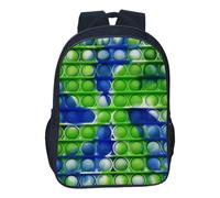 Sac À Dos Push Bubble Pour Ordinateur Portable, Sac De Rangement De Livres, Cartable De Grande Capacité Pour Étudiants, Sac De Jouet Anti-Stress À Pression Des Doigts