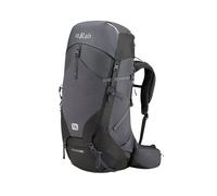 Rab Exion Sac à dos 55 litres - Sac confortable pour la randonnée, le trekking et la randonnée, Anthracite/Graphène, M/L