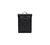 Sac à Dos RAINS Unisexe, Modèle Rolltop Mini, 38x28x12 CM, Couleur Noire