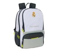 Sac à Dos Real Madrid Grande capacité et Dos rembourré, Licence Officielle, résistant pour Enfants, Jeunes et Adultes