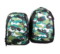 BODYPACK Sac à dos recyclé 3 compartiments 2 en 1 Camo