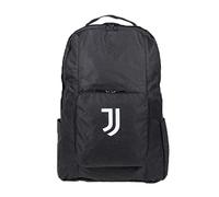 Sac à Dos refermable de Voyage Produit Officiel Juventus, Noir, Sac à Dos refermable à Tenir dans Votre Valise et à Utiliser si nécessaire