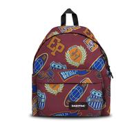Eastpak Padded Pak’r Sac à Dos 24L (40 x 30 x 18 cm), résistant et déperlant, Sac école et Voyage léger avec Bretelles rembourrées - Clash Burgundy