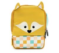 Déglingos Sac à dos enfant isotherme Cyranos le Renard 2 compartiments PEVA 26 cm Moutarde