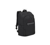 Sac à dos - RivaCase - 7561 Black - Étanche - Polyester recyclé - 16""