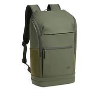Rivacase Sac à dos 7826-7856 Eco PC 14-15,6" cuir RPET PU imperméable 20L Vert olive