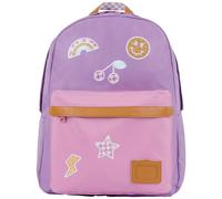 Sac à dos rose, doré TU