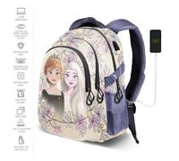 Sac à dos Running PLUS - Disney La Reine des Neiges 2 (Frozen) Emotion - Beige - Taille Unique