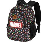Karactermania Marvel The Avengers Chibi Plus Running Backpack Noir Enfants