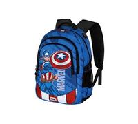 Karactermania Marvel Captain America Gears Plus Running Backpack Bleu Enfants