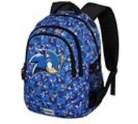 Karactermania Sonic The Hedgehog Sega Action Plus Running Backpack Bleu Enfants