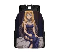 Sac à dos Ruri Anime, sac de voyage imprimé en 3D, sac à dos décontracté - SYS277 Noir