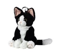 Sac à dos - Sac à dos souple et réaliste en forme de chat | Sac à bandoulière mignon et léger pour le transport quotidien, les voyages, l'école, les rendez-vous, les fêtes, sac à dos chat pour femmes