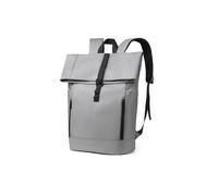 sac a dos Sac À Main For Ordinateur Portable, Mallette D'affaires En Tissu Oxford, Sac À Dos Antivol De Grande Capacité, Sac D'école Unisexe À Enroulement scolaire(Grey)