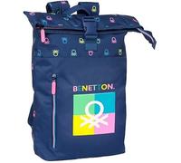 Sac à dos - SAFTA - Benetton Cool - 15,6'' - Bleu marine - Synthétique