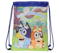 Sac Ã ficelles enfant Safta Bluey Bleu 26x34 cm