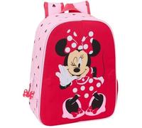 Safta Small Minnie Mouse Naive 10l 27x33x10 Cm Backpack Rouge,Rose Enfants