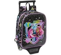 Sac à dos - SAFTA - Monster High - Avec chariot - Confortable - Résistant - Noir