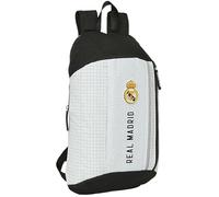 Sac à dos - SAFTA - Real Madrid 1ère équipe - Blanc - Sport - Enfant 25x20x10 cm