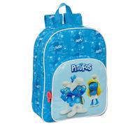 Sac à dos - Safta - Smurfs - Adaptable - Ergonomique - 26x11x34cm