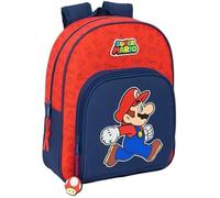 Safta Sac à dos Small Super Mario Trick 612508609 – 9,5 l 27 x 33 x 10 cm – Orange Enfants