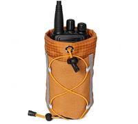 Sac à Dos Sangle Porte-Bouteille d'eau | Plaid Cloth & Mesh, 7.1in X 3.1in | Pochette Hydration Extérieure, Randonnée Trekking Accessory | Shoulder Strap Bottle Carrier