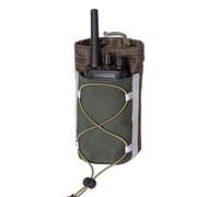 Sac à Dos Sangle Porte-Bouteille d'eau | Plaid Cloth & Mesh, 7.1in X 3.1in | Pochette Hydration Extérieure, Randonnée Trekking Accessory | Shoulder Strap Bottle Carrier