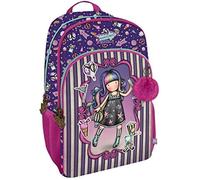 Sac à dos - SANTORO - Gorjuss Fairground « Up And Away » - 3 fermetures éclair - 29 x 45 x 17 cm - Multicolore