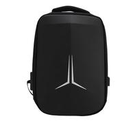 Sac à Dos Satellite Imperméable, Étui de Voyage Respirant avec Port de Charge USB, Compartiments Moulés, Protecteur Résistant à la Pression (Noire)