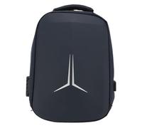 Sac à Dos Satellite Imperméable, Étui de Voyage Respirant avec Port de Charge USB, Compartiments Moulés, Protecteur Résistant à la Pression (Bleue)