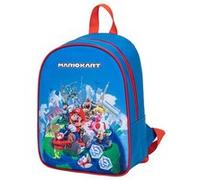 Sac à dos scolaire 1 compartiment La Plume Doree Mario Kart 32 cm