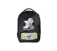 Sac À Dos Scolaire 2 Compartiments Beyblade X - 38 Cm Noir M