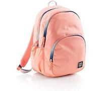 Sac à dos - Scolaire - 3 compartiments - Corail