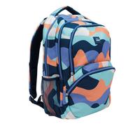 MILAN Sac à dos The Fun Series 25 l 4 compartiments Bleu Enfants